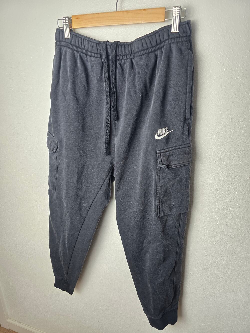 Nike Sportswear Club Fleece Men's Cargo Pants Joggers Black Men